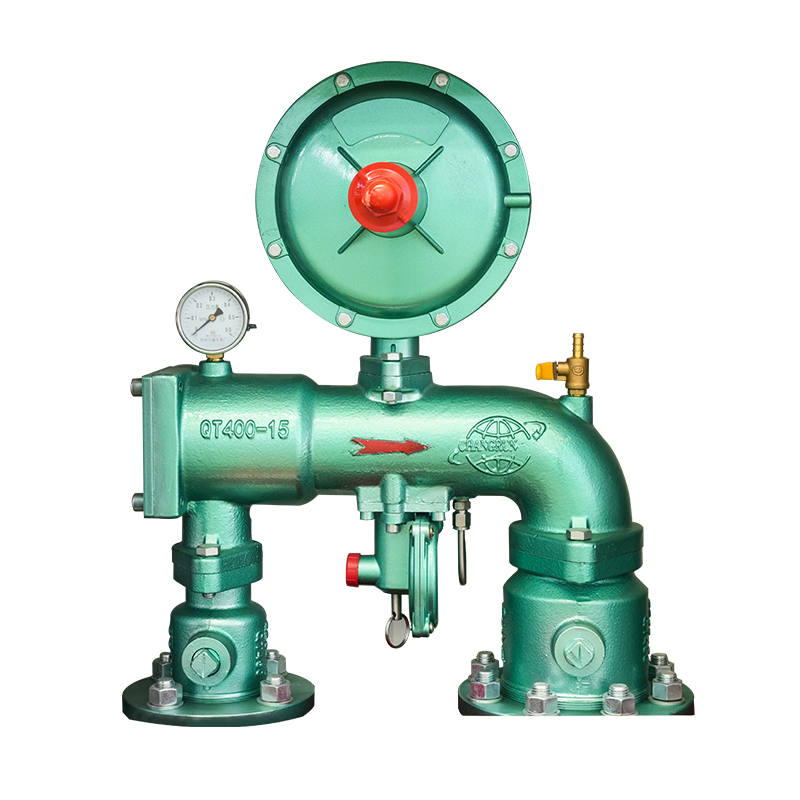 Kotak Pengawalseliaan Tekanan Gas Asli, Kotak Pengawalseliaan Tekanan Bangunan yang dipasang di dinding